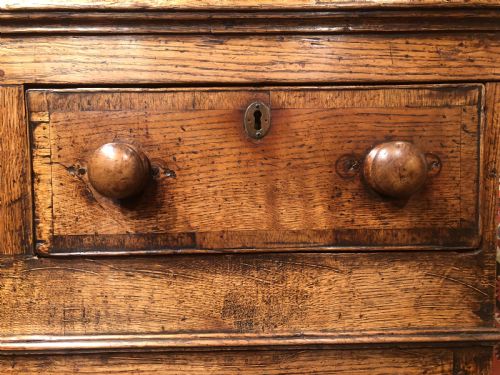 ANTIQUE COUNTRY CHEST OF DRAWERS - ADDITIONAL PHOTO 8