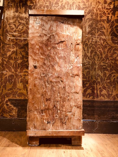 RUSTIC DUGOUT CUPBOARD - ADDITIONAL PHOTO 1