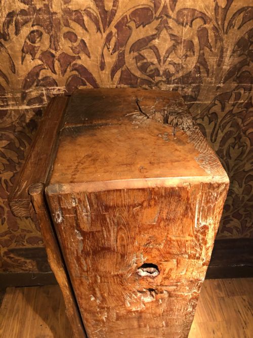 RUSTIC DUGOUT CUPBOARD - ADDITIONAL PHOTO 6