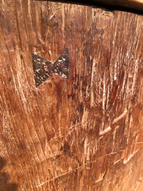 RUSTIC DUGOUT CUPBOARD - ADDITIONAL PHOTO 10
