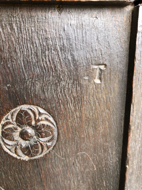 EARLY OAK WAINSCOT CHAIR - ADDITIONAL PHOTO 6