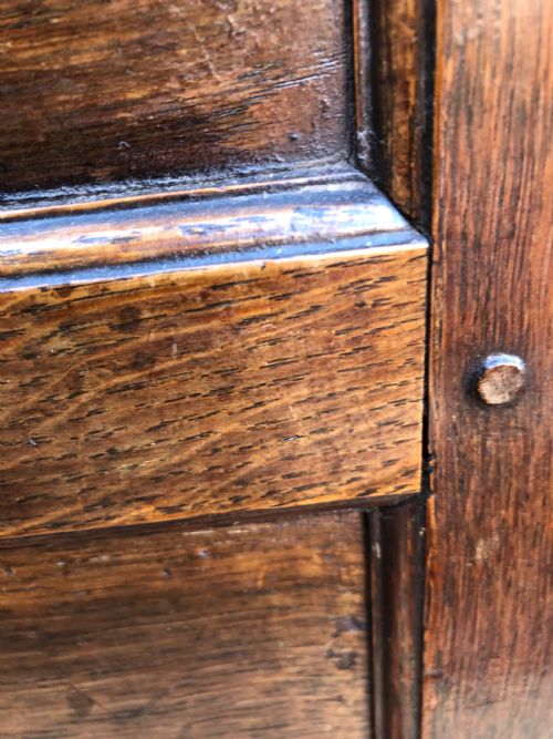 EARLY OAK CHEST - ADDITIONAL PHOTO 11