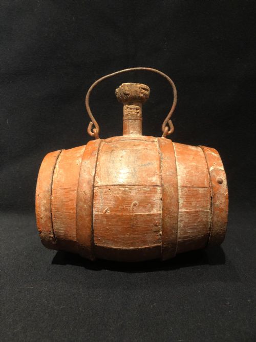 early costrel - CATEGORY: ANTIQUE MISCELLANEOUS - DATED 19TH CENTURY