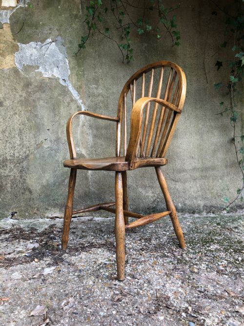ANTIQUE YEALMPTON COUNTRY CHAIR - ADDITIONAL PHOTO 3