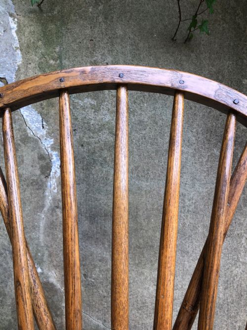 ANTIQUE YEALMPTON COUNTRY CHAIR - ADDITIONAL PHOTO 7