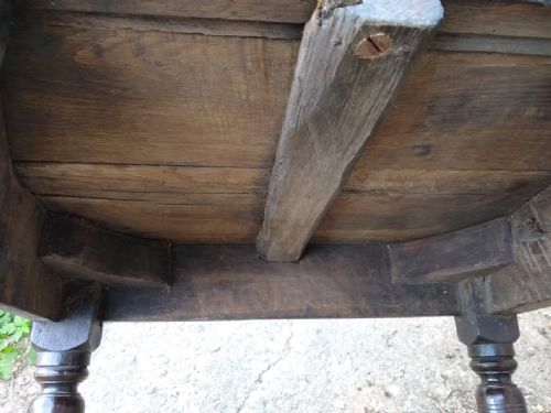 CHARLES I OAK WAINSCOT ARMCHAIR - ADDITIONAL PHOTO 6