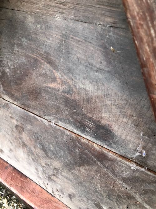 ANTIQUE CRICKET TABLE - ADDITIONAL PHOTO 10