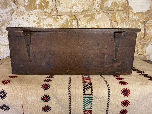 ANTIQUE OAK BOX - ADDITIONAL PHOTO 10