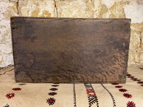 ANTIQUE OAK BOX - ADDITIONAL PHOTO 12