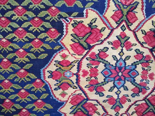 ANTIQUE PERSIAN BIDJAR KILIM - ADDITIONAL PHOTO 1