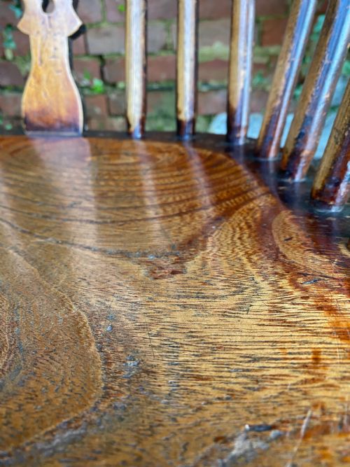 ANTIQUE WINDSOR CHAIR - ADDITIONAL PHOTO 10