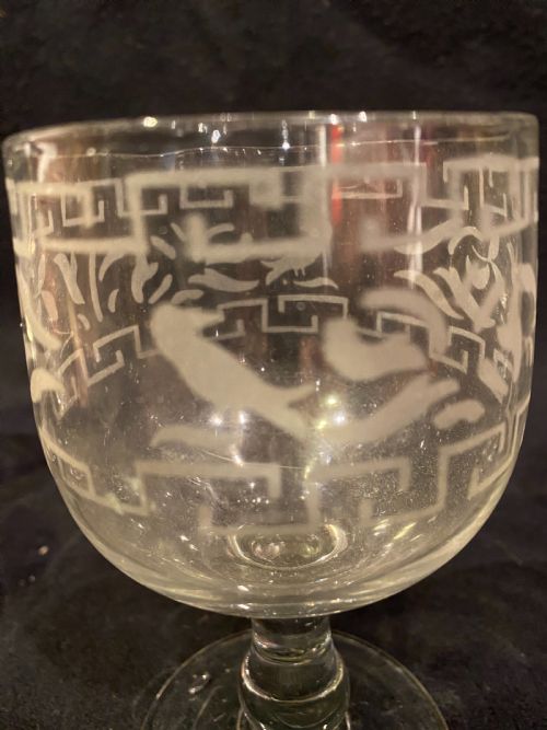 ANTIQUE WINE GLASSES - ADDITIONAL PHOTO 5