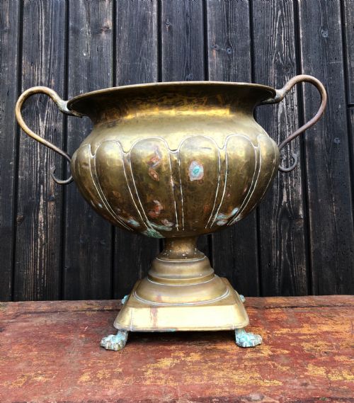 ANTIQUE PLANTER URN - ADDITIONAL PHOTO 1