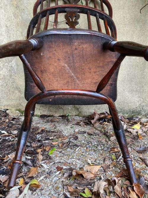 ANTIQUE WINDSOR CHAIR - ADDITIONAL PHOTO 6