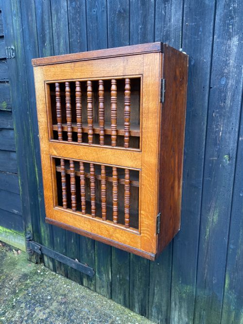 ANTIQUE MURAL CUPBOARD - ADDITIONAL PHOTO 1