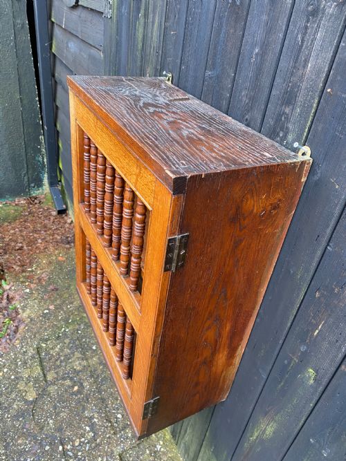 ANTIQUE MURAL CUPBOARD - ADDITIONAL PHOTO 8
