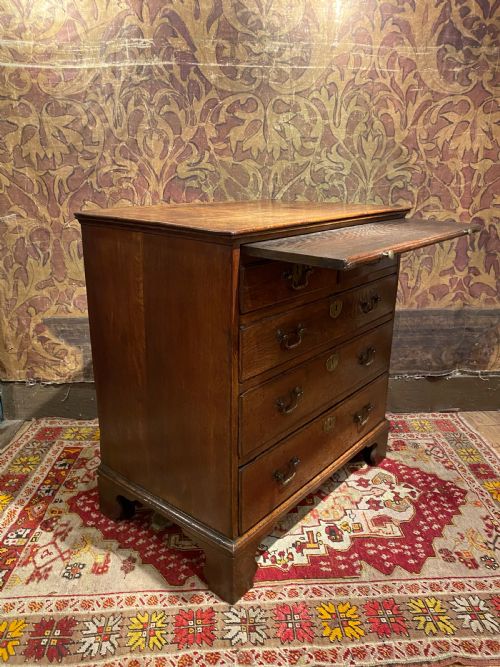 ANTIQUE BACHELORS CHEST OF DRAWERS - ADDITIONAL PHOTO 5