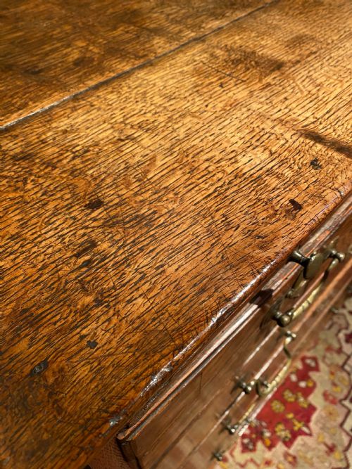 ANTIQUE BACHELORS CHEST OF DRAWERS - ADDITIONAL PHOTO 12