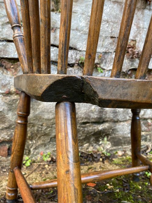 ANTIQUE COUNTRY WINDSOR CHAIR - ADDITIONAL PHOTO 11
