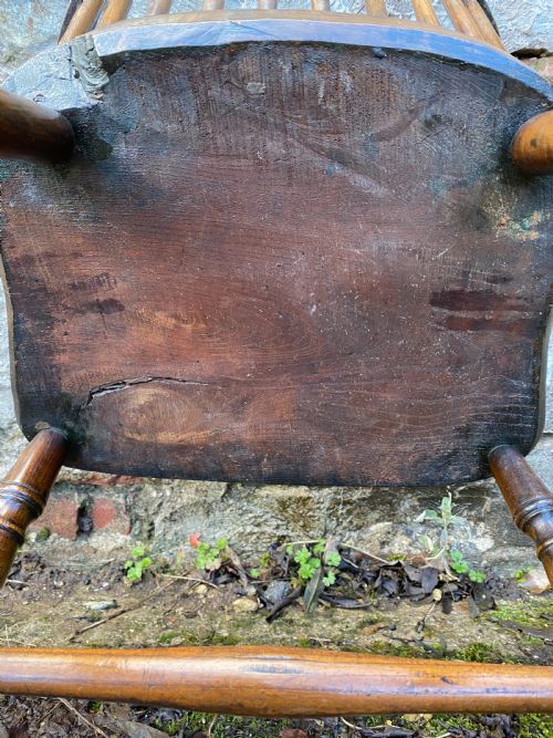 ANTIQUE COUNTRY WINDSOR CHAIR - ADDITIONAL PHOTO 14
