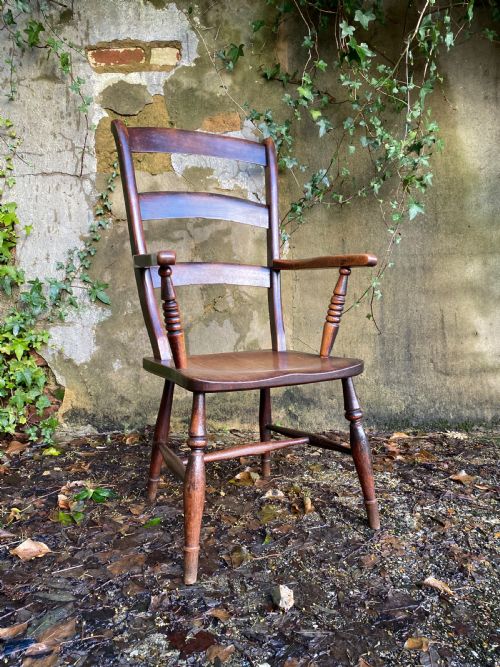 country chair - CATEGORY: ANTIQUE CHAIRS - DATED 19TH CENTURY