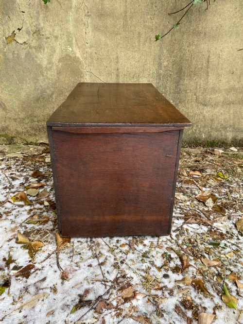 EARLY OAK MARITIME BOX - ADDITIONAL PHOTO 5