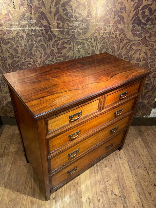 ANTIQUE CHEST OF DRAWERS - ADDITIONAL PHOTO 9