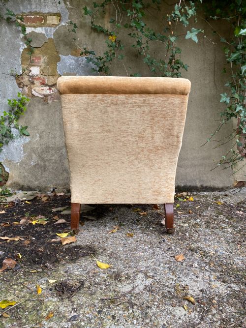 ANTIQUE OPEN ARMCHAIR - ADDITIONAL PHOTO 9
