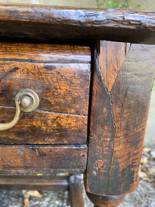 EARLY OAK TABLE - ADDITIONAL PHOTO 18