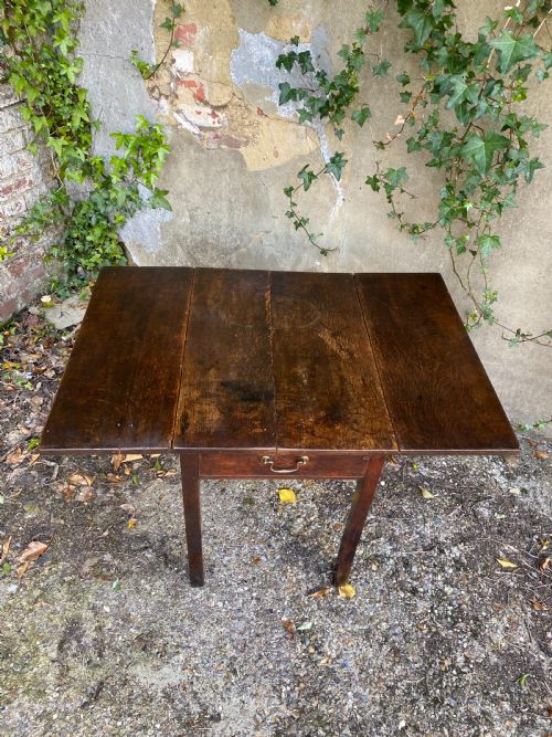 GEORGIAN OAK TABLE - ADDITIONAL PHOTO 6