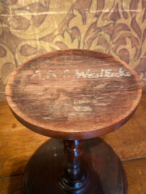 ANTIQUE TABLE STAND - ADDITIONAL PHOTO 8