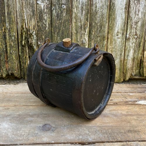 antique costrel - CATEGORY: ANTIQUE MISCELLANEOUS - DATED 19TH CENTURY
