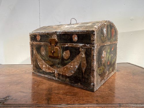 antique marriage chest - CATEGORY: ANTIQUE CHESTS - DATED 19TH CENTURY