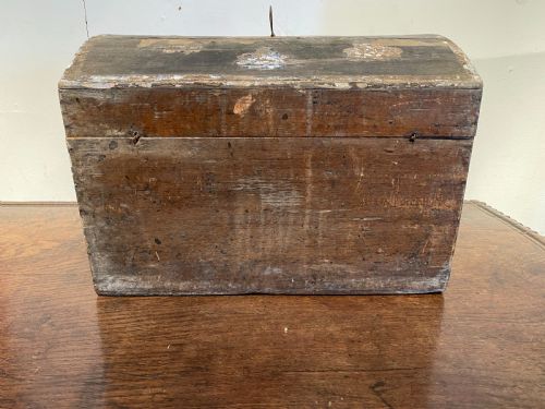 ANTIQUE MARRIAGE CHEST - ADDITIONAL PHOTO 8
