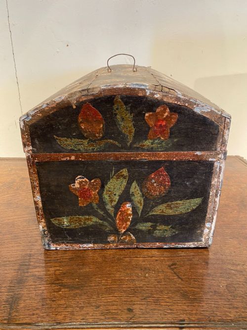 ANTIQUE MARRIAGE CHEST - ADDITIONAL PHOTO 11