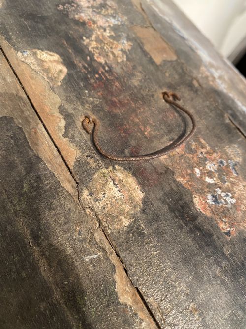 ANTIQUE MARRIAGE CHEST - ADDITIONAL PHOTO 12