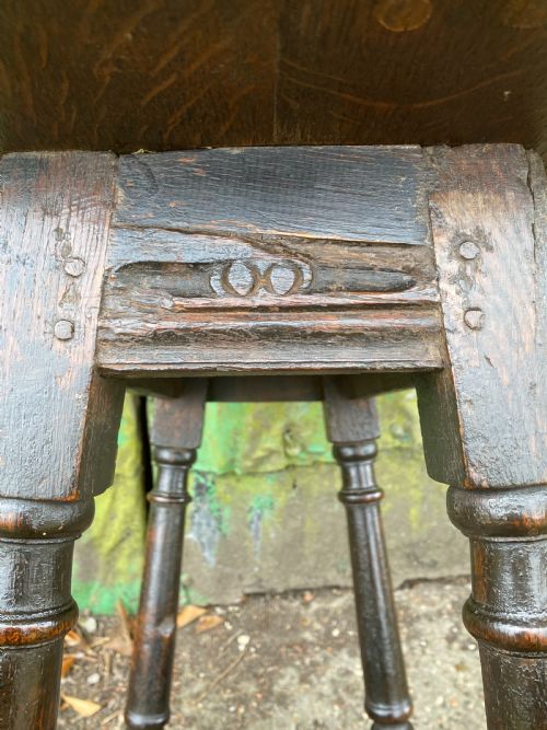 ANTIQUE OAK TABLE - ADDITIONAL PHOTO 15