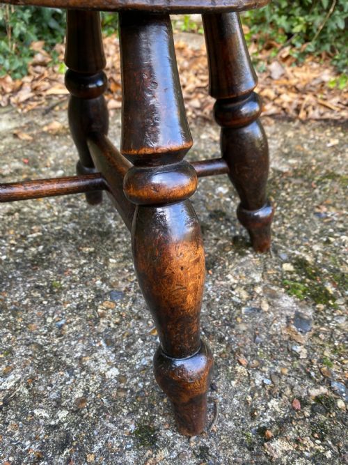 ANTIQUE STOOL - ADDITIONAL PHOTO 3