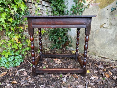ANTIQUE WALNUT TABLE - ADDITIONAL PHOTO 7
