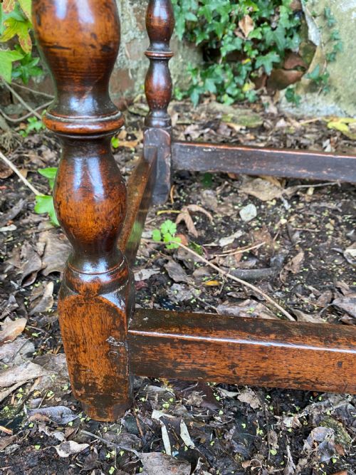 ANTIQUE WALNUT TABLE - ADDITIONAL PHOTO 16