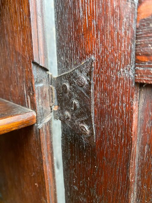GEORGIAN WALL CUPBOARD - ADDITIONAL PHOTO 7