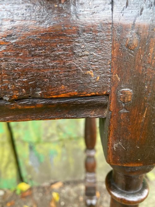 18TH CENTURY OAK TAVERN TABLE - ADDITIONAL PHOTO 9