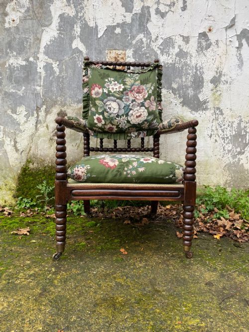 BOBBIN ELBOW CHAIR - ADDITIONAL PHOTO 3