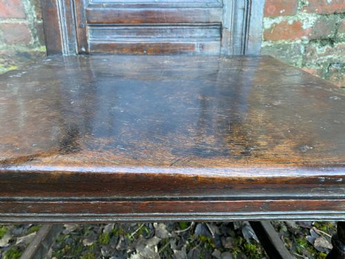 EARLY OAK WAINSCOT CHAIR - ADDITIONAL PHOTO 13