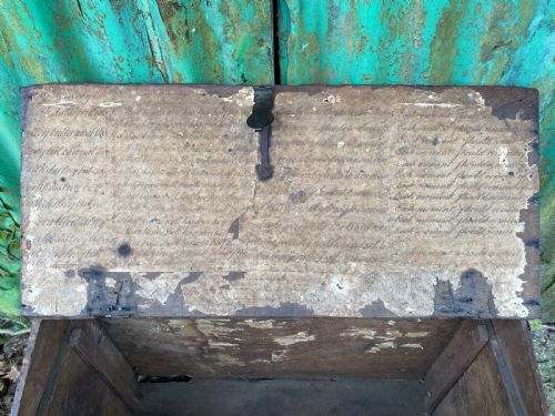 EARLY OAK BOX - ADDITIONAL PHOTO 3