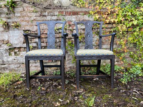 PAIR OF ARMCHAIRS - ADDITIONAL PHOTO 1