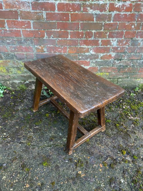 ANTIQUE PRIMITIVE TABLE - ADDITIONAL PHOTO 2