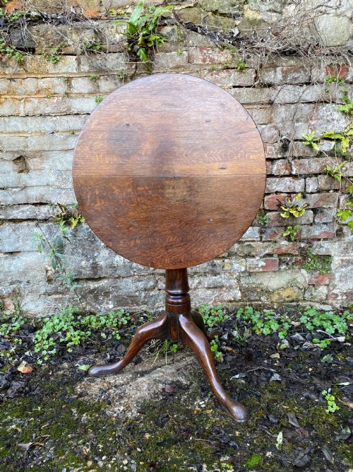 GEORGIAN TILT TOP TABLE - ADDITIONAL PHOTO 2