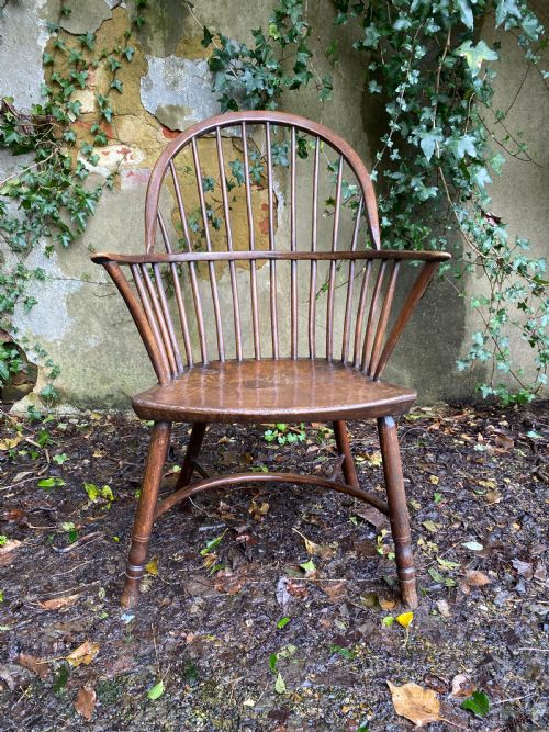 ANTIQUE WINDSOR CHAIR - ADDITIONAL PHOTO 8