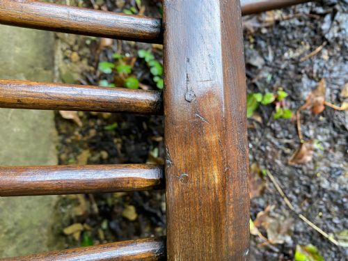 ANTIQUE WINDSOR CHAIR - ADDITIONAL PHOTO 15
